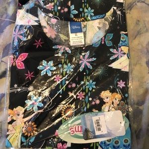 Frozen Fever Scrub Jacket (XL) NWT